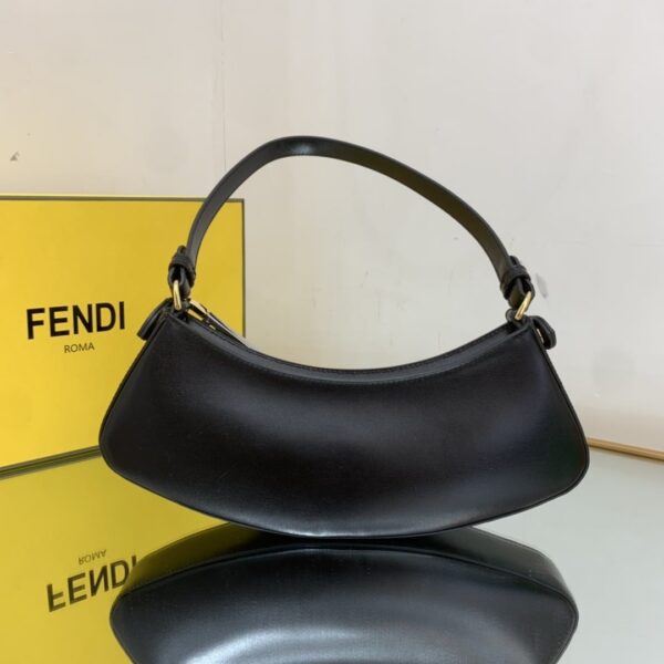 1:1 Replica Fendi O’Lock Swing Black Bag For Woman 32cm/12in 8BS068AHM0F19KX