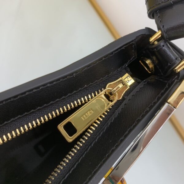 1:1 Replica Fendi O’Lock Swing Black Bag For Woman 32cm/12in 8BS068AHM0F19KX