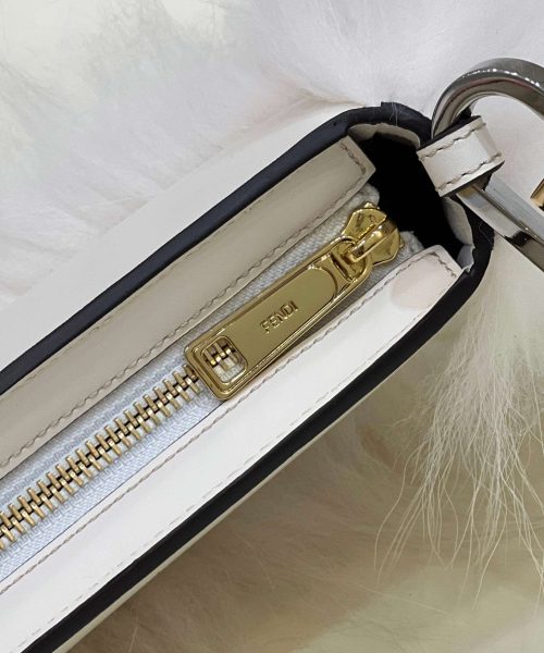 1:1 Replica Fendi O’Lock Swing Black/White For Women 32cm / 12.6in 8BS068ALS9F1JU3