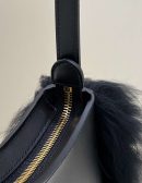 1:1 Replica Fendi O’Lock Swing Black/White For Women 32cm / 12.6in 8BS068ALS9F1JU3