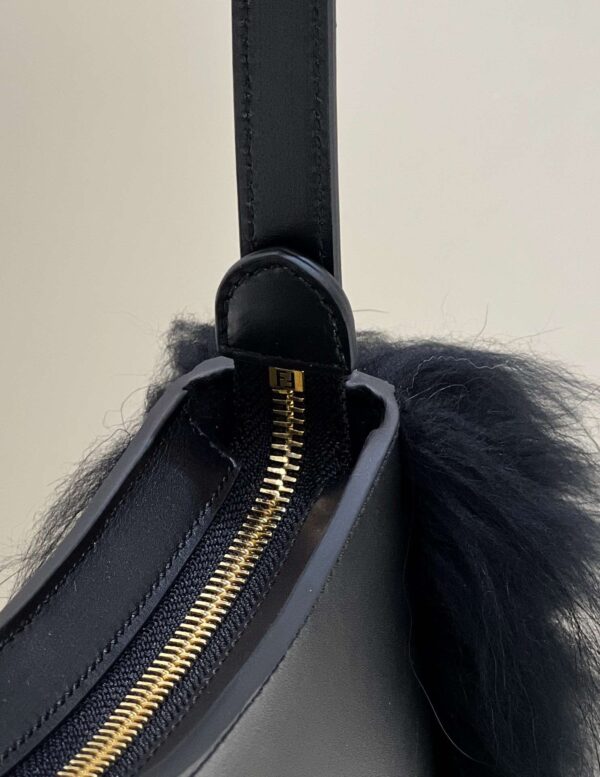 1:1 Replica Fendi O’Lock Swing Black/White For Women 32cm / 12.6in 8BS068ALS9F1JU3