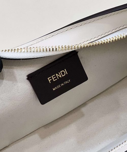 1:1 Replica Fendi O’Lock Swing Black/White For Women 32cm / 12.6in 8BS068ALS9F1JU3