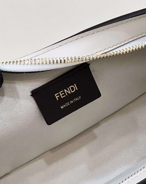 1:1 Replica Fendi O’Lock Swing Black/White For Women 32cm / 12.6in 8BS068ALS9F1JU3