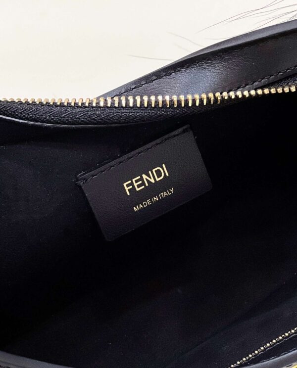 1:1 Replica Fendi O’Lock Swing Black/White For Women 32cm / 12.6in 8BS068ALS9F1JU3