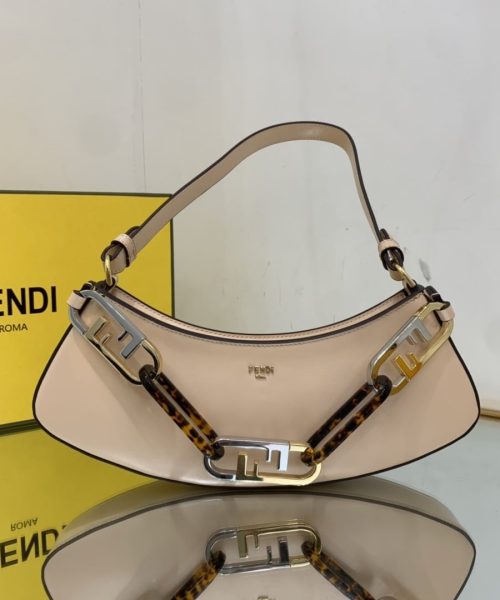 1:1 Replica Fendi O’Lock Swing Camellia Bag For Woman 32cm/12in 8BS068AHM0F1DMY