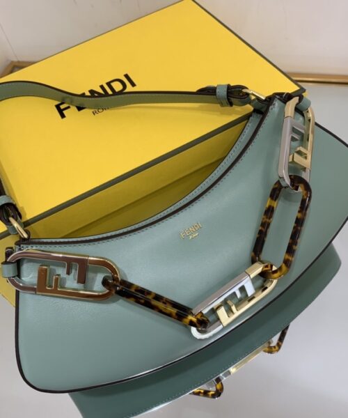 1:1 Replica Fendi O’Lock Swing Mint Green Bag For Woman 32cm/12in 8BS068AHM0F1DMZ