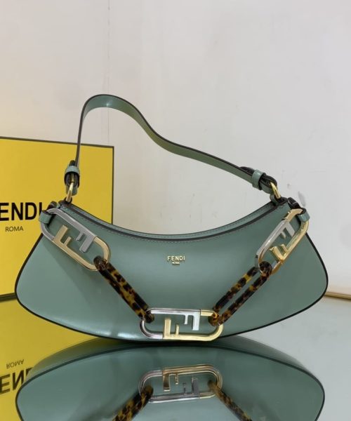 1:1 Replica Fendi O’Lock Swing Mint Green Bag For Woman 32cm/12in 8BS068AHM0F1DMZ