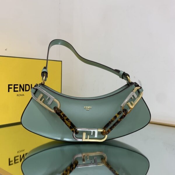 1:1 Replica Fendi O’Lock Swing Mint Green Bag For Woman 32cm/12in 8BS068AHM0F1DMZ