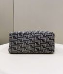 1:1 Replica Fendi O'Lock Zip Beige/Blue/Grey For Women 36cm / 14.2in 8BR805ALFVF1IQU