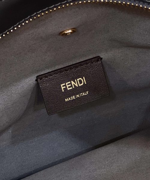 1:1 Replica Fendi O'Lock Zip Beige/Blue/Grey For Women 36cm / 14.2in 8BR805ALFVF1IQU