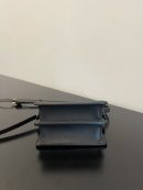 1:1 Replica Fendi Peekaboo ISeeU Petite Black Micro Bag For Woman 11cm/4.5in