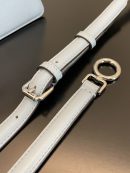 1:1 Replica Fendi Peekaboo ISeeU Petite Light Blue Small Bag For Woman 20cm/8in