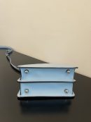 1:1 Replica Fendi Peekaboo ISeeU Petite Light Blue Small Bag For Woman 20cm/8in