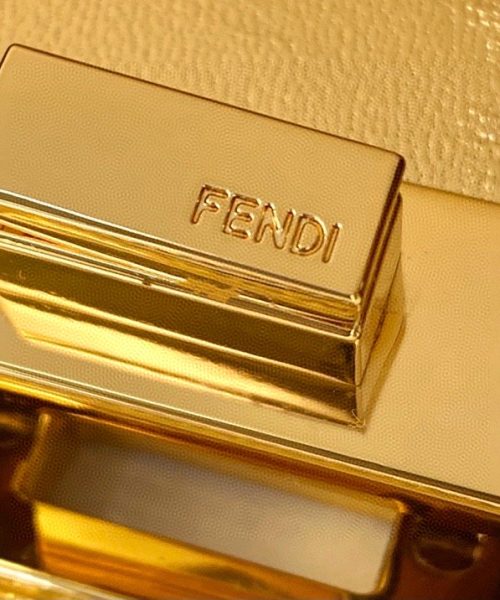 1:1 Replica Fendi Peekaboo Small Iseeu Pochette Pink Bag For Woman 21cm/8in