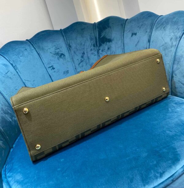 1:1 Replica Fendi Peekaboo x Tote Bag Khaki For Women, Women's Bags 15.7in/40cm FF 8BH374
