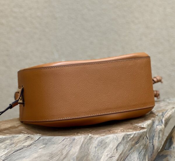 1:1 Replica Fendi Pomodorino Brown Mini Bag For Woman 17cm/6.5in