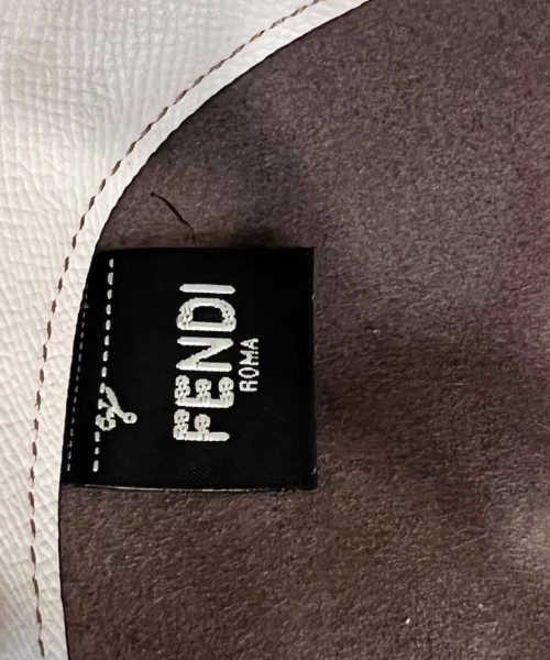1:1 Replica Fendi Pomodorino White Mini Bag For Woman 17cm/6.5in 8BS059AHWUF0VWM