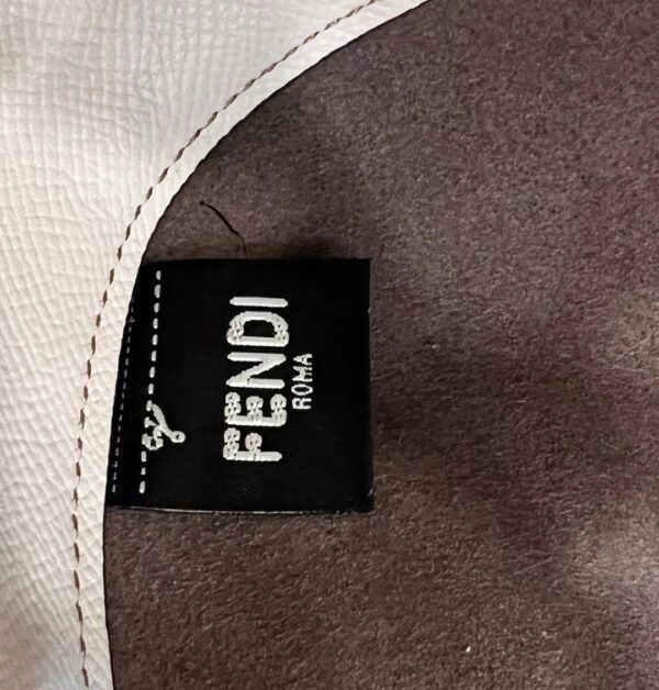 1:1 Replica Fendi Pomodorino White Mini Bag For Woman 17cm/6.5in 8BS059AHWUF0VWM