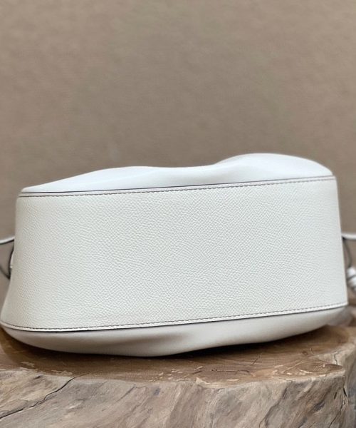 1:1 Replica Fendi Pomodorino White Mini Bag For Woman 17cm/6.5in 8BS059AHWUF0VWM