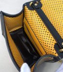1:1 Replica Fendi Small Kan U Black and Brown Bag For Woman 19cm/7.5in485
