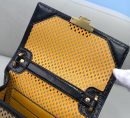 1:1 Replica Fendi Small Kan U Black and Brown Bag For Woman 19cm/7.5in485