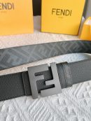 1:1 Replica Fendi Squared FF Belt Grey, Women Belt 7C0424AJJ6F1HRC
