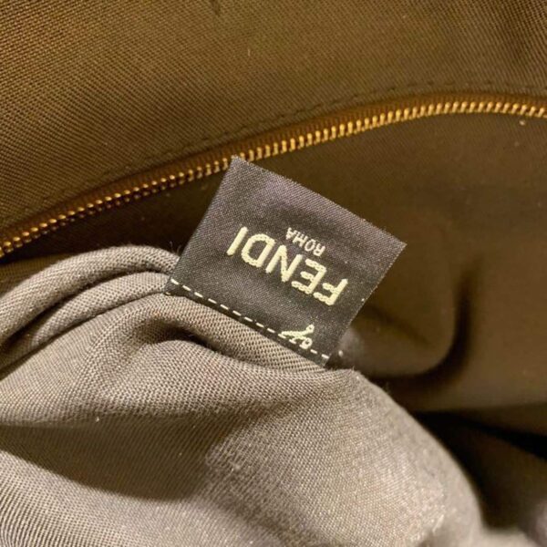 1:1 Replica Fendi Sunshine Large Canvas Tote Bag Brown For Women, Women's Handbags, Shoulder Bags 15.7in/40cm FF 8BH372ABVTF1BAH