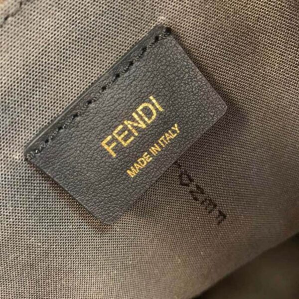 1:1 Replica Fendi Sunshine Large Canvas Tote Bag Brown For Women, Women's Handbags, Shoulder Bags 15.7in/40cm FF 8BH372ABVTF1BAH