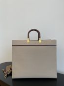 1:1 Replica Fendi Sunshine Large Tote Bag Beige For Women, Women's Handbags, Shoulder Bags 15.7in/40cm FF 8BH372