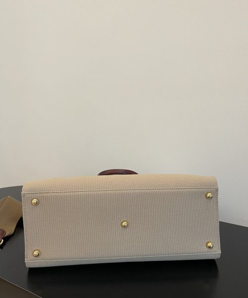 1:1 Replica Fendi Sunshine Large Tote Bag Beige For Women, Women's Handbags, Shoulder Bags 15.7in/40cm FF 8BH372