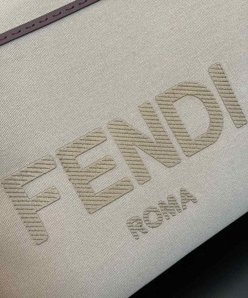 1:1 Replica Fendi Sunshine Large Tote Bag Beige For Women, Women's Handbags, Shoulder Bags 15.7in/40cm FF 8BH372