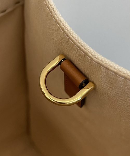 1:1 Replica Fendi Sunshine Large Tote Bag Light Grey For Women, Women's Handbags, Shoulder Bags 15.7in/40cm FF 8BH372