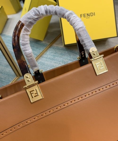 1:1 Replica Fendi Sunshine Medium Black For Women, Women's Handbags, Shoulder And Crossbody Bags 13.7in/35cm FF 8BH386ABVLF0PWZ