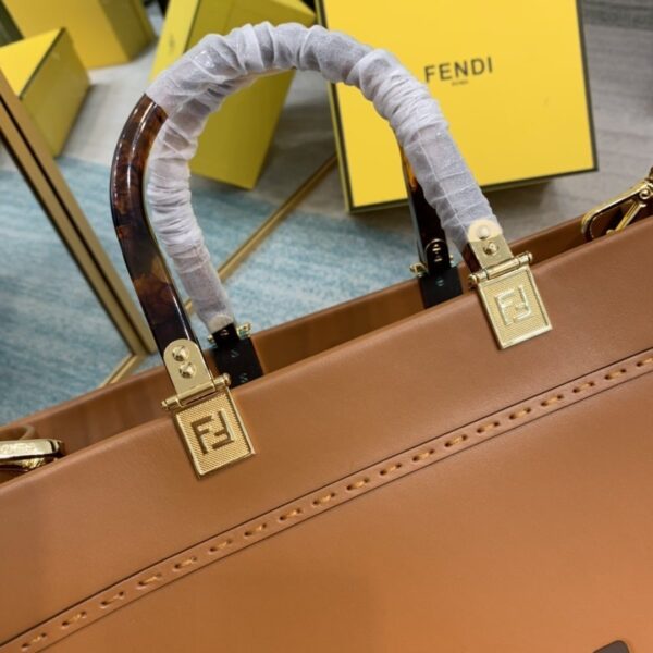 1:1 Replica Fendi Sunshine Medium Black For Women, Women's Handbags, Shoulder And Crossbody Bags 13.7in/35cm FF 8BH386ABVLF0PWZ