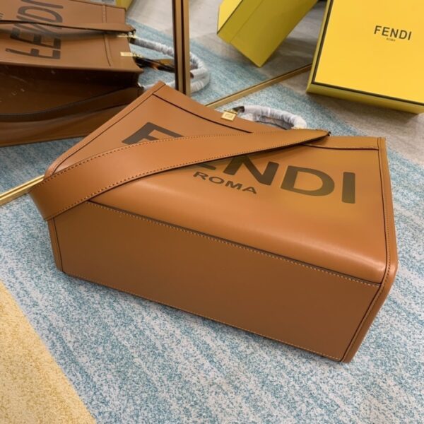 1:1 Replica Fendi Sunshine Medium Black For Women, Women's Handbags, Shoulder And Crossbody Bags 13.7in/35cm FF 8BH386ABVLF0PWZ