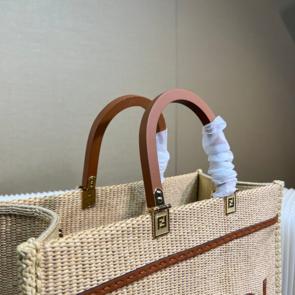 1:1 Replica Fendi Sunshine Medium Brown For Women 35cm / 13.7in