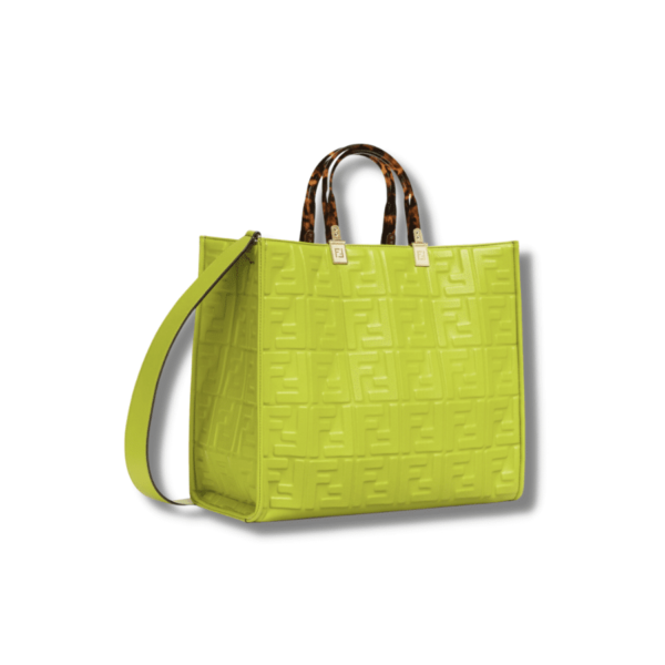 1:1 Replica Fendi Sunshine Medium Green For Women 31 cm/ 7.9 in - 8BH386AMCVF1JCP