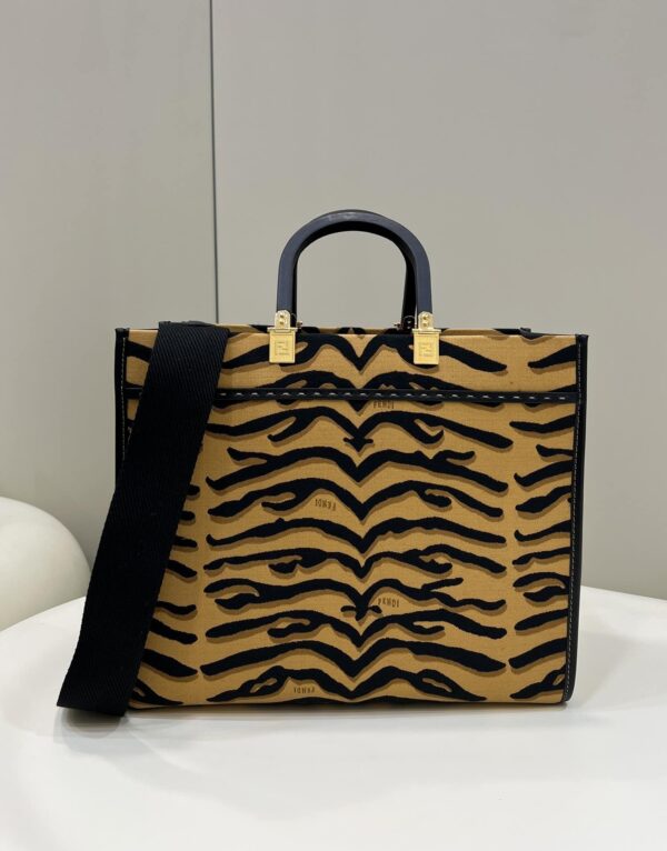 1:1 Replica Fendi Sunshine Medium Multicolour Bag For Woman 31cm/12in 8BH386AJ7PF1GEU
