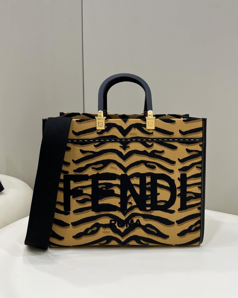 1:1 Replica Fendi Sunshine Medium Multicolour Bag For Woman 31cm/12in 8BH386AJ7PF1GEU