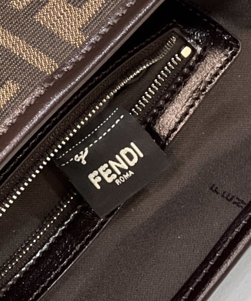 1:1 Replica Fendi Tote Bag Brown For Woman 18.9in/48cm