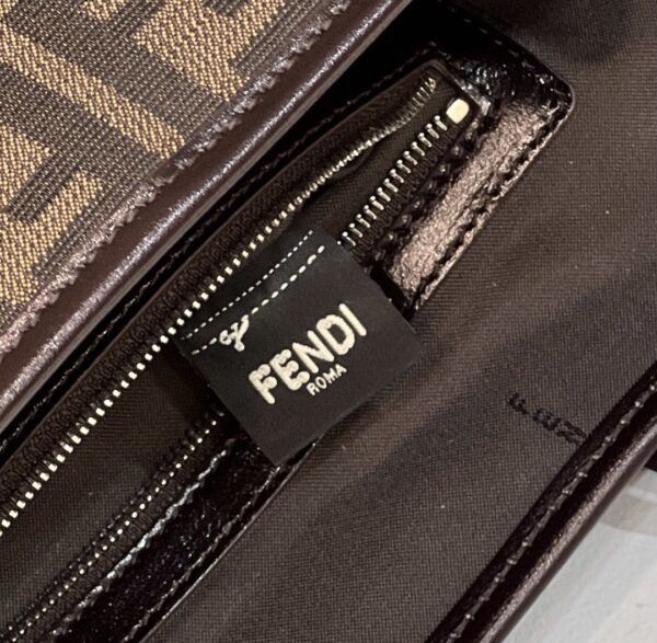 1:1 Replica Fendi Tote Bag Brown For Woman 18.9in/48cm