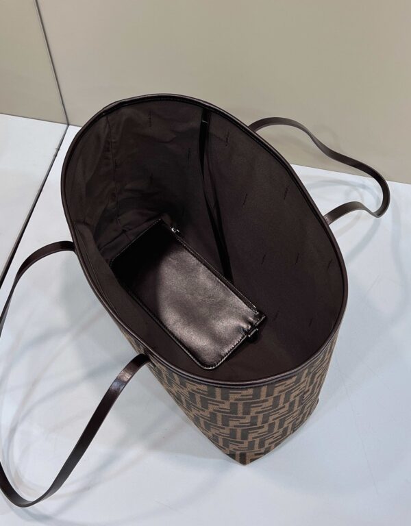 1:1 Replica Fendi Tote Bag Brown For Woman 18.9in/48cm