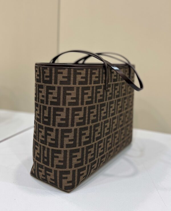 1:1 Replica Fendi Tote Bag Brown For Woman 18.9in/48cm