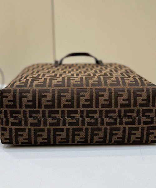 1:1 Replica Fendi Tote Bag Brown For Woman 18.9in/48cm