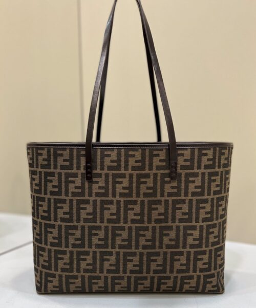 1:1 Replica Fendi Tote Bag Brown For Woman 18.9in/48cm