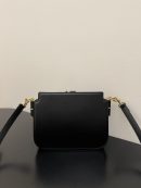 1:1 Replica Fendi Touch Black Bag For Woman 19cm/7.5in