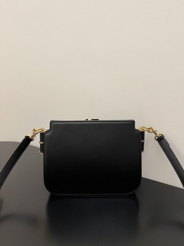 1:1 Replica Fendi Touch Black Bag For Woman 19cm/7.5in
