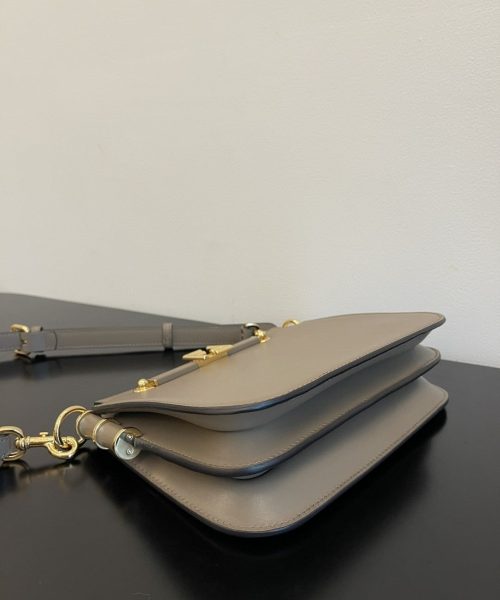 1:1 Replica Fendi Touch Gray Bag For Woman 19cm/7.5in