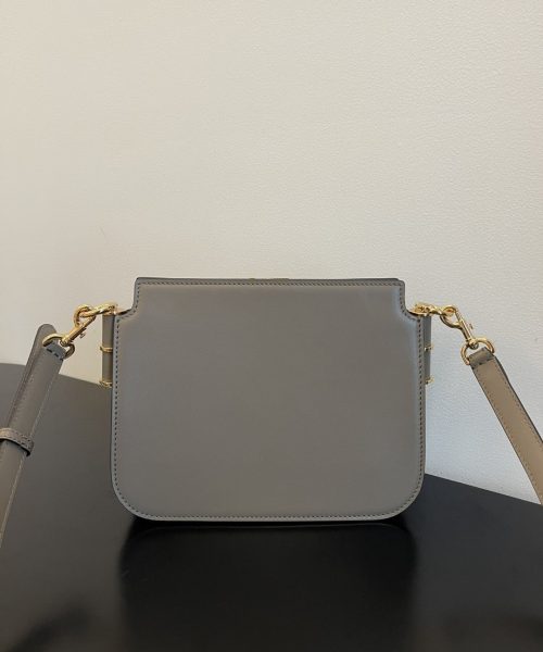 1:1 Replica Fendi Touch Gray Bag For Woman 19cm/7.5in