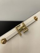1:1 Replica Fendi Touch White Bag For Woman 19cm/7.5in